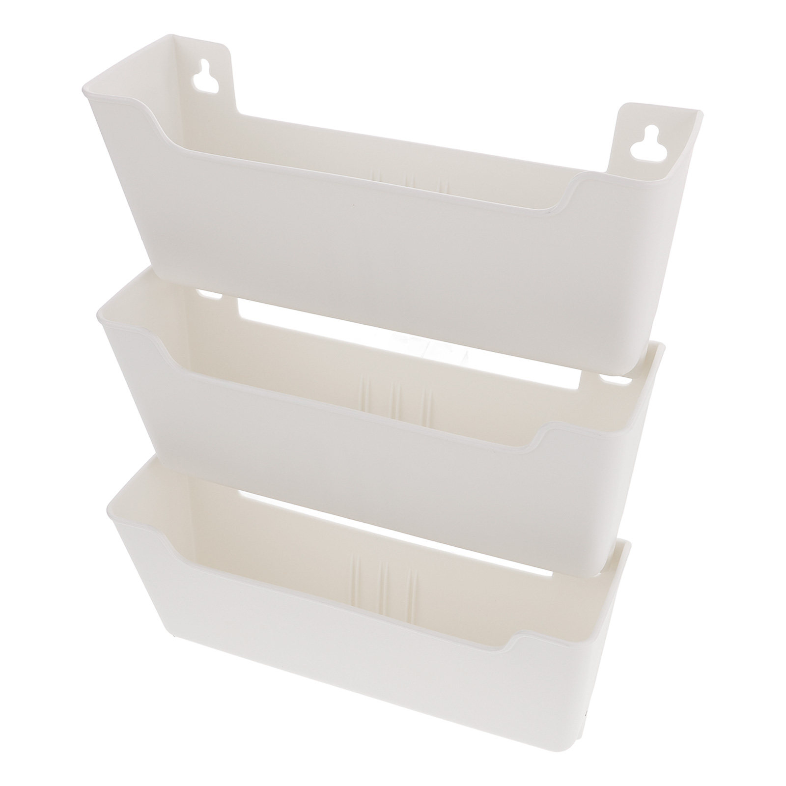 Magazine Holder Rack - 1Set Wall File Organizer Plastic Vertical