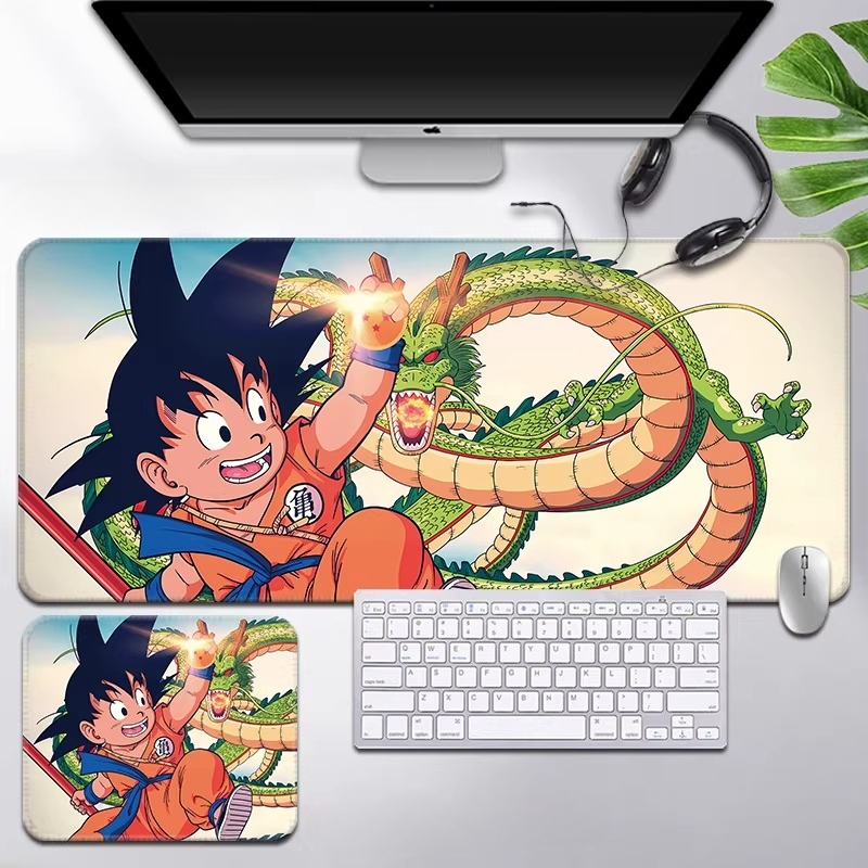 Cartoon HD Print Dragon Ball L - Leather Desk Pad review and price