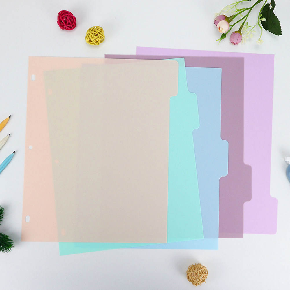1Set A4 Plastic Binder Divider - Tab Divider A4 review and price