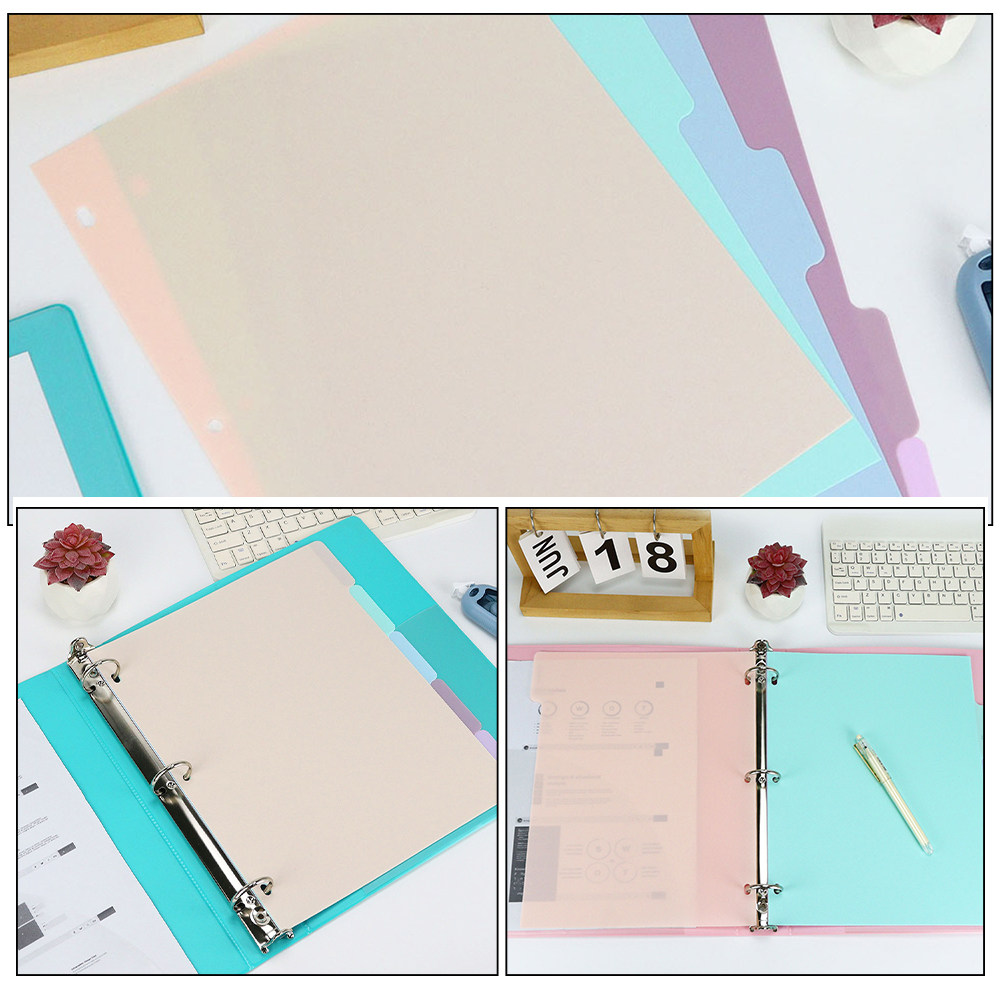 1Set A4 Plastic Binder Divider - Tab Divider A4 review and price