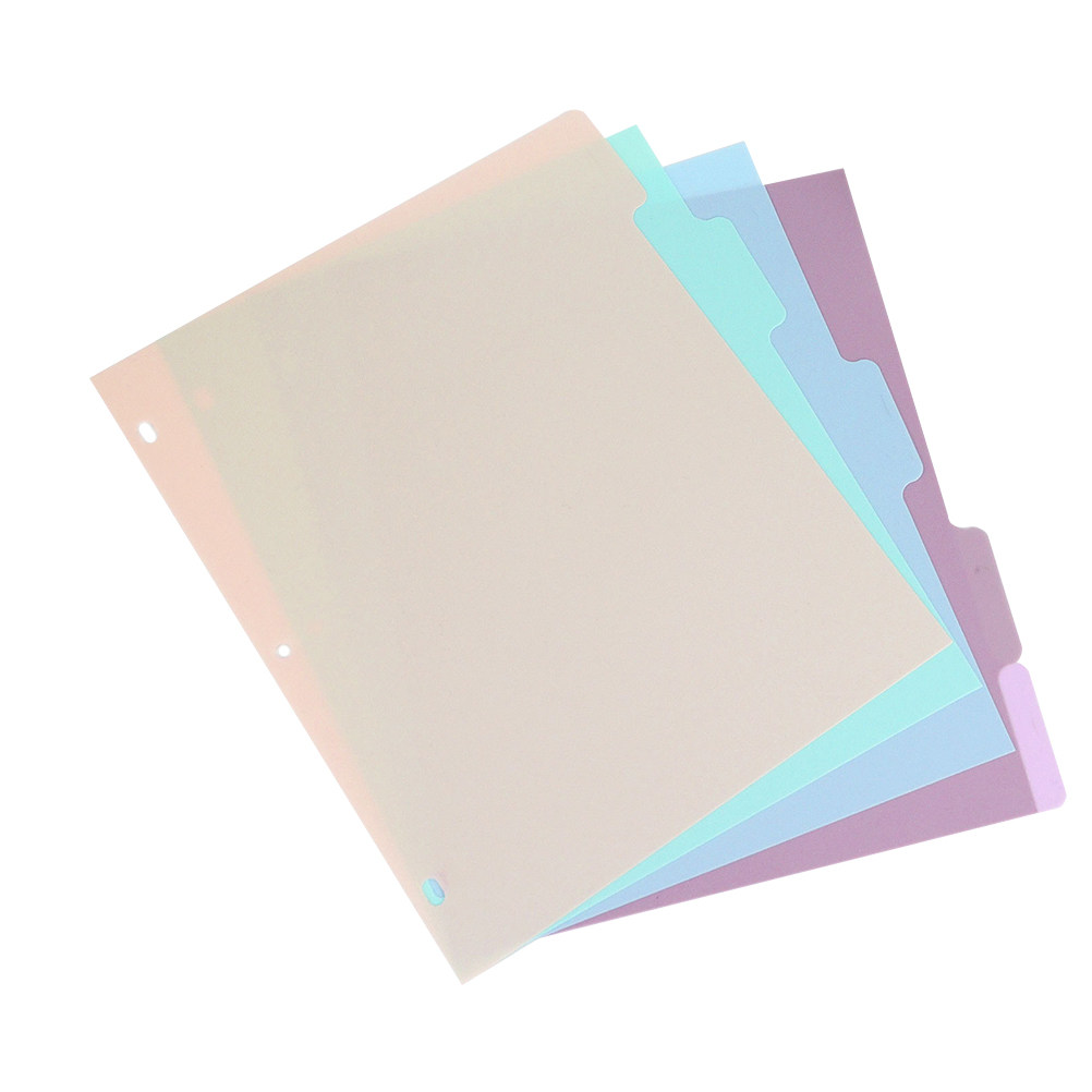 1Set A4 Plastic Binder Divider - Tab Divider A4 review and price