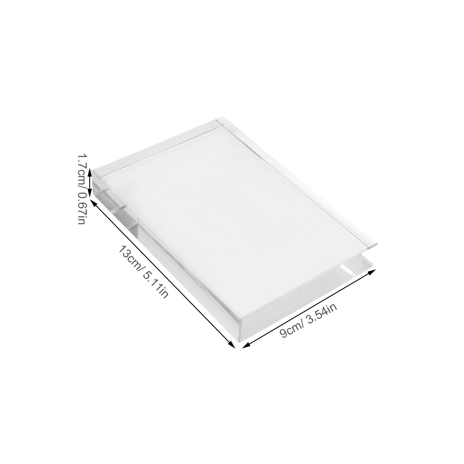 High Clarity Clear Crystal Squ - Paper Weight Crystal review and price