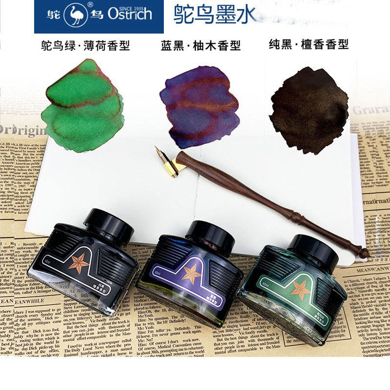 Ostrich Scented Fountain Pen I - Fountain Pen Bottled Ink review and price