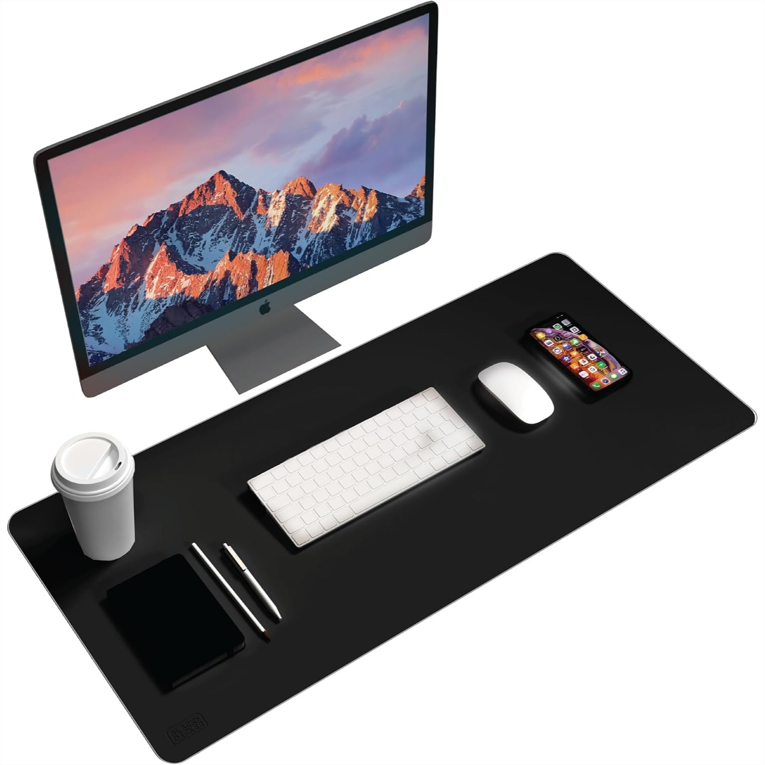 Faux Leather Desk Mat for Keyb - Leather Desk Pad review and price