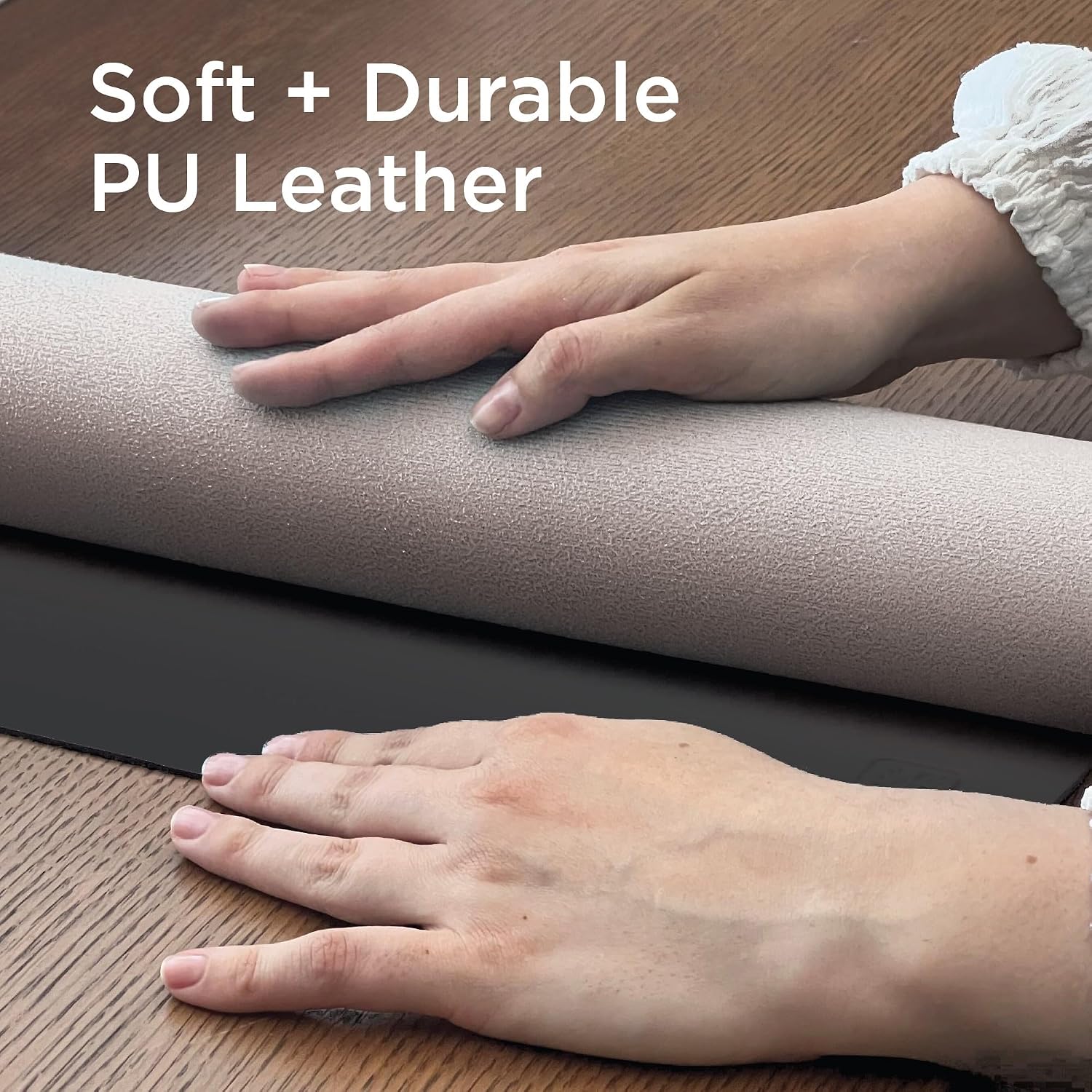 Faux Leather Desk Mat for Keyb - Leather Desk Pad review and price