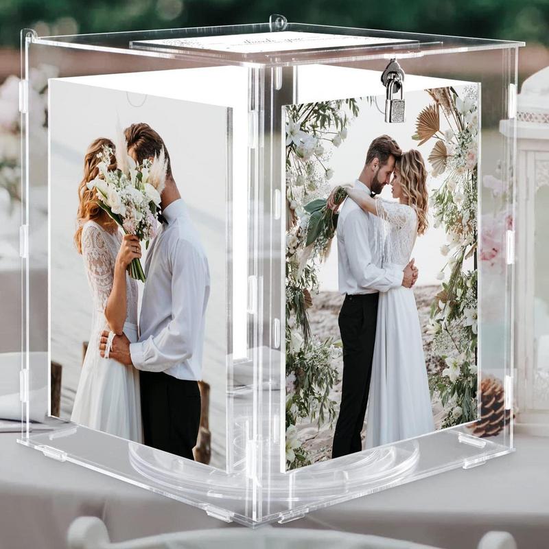 Acrylic Wedding Card Box With  - Card Index Box review and price