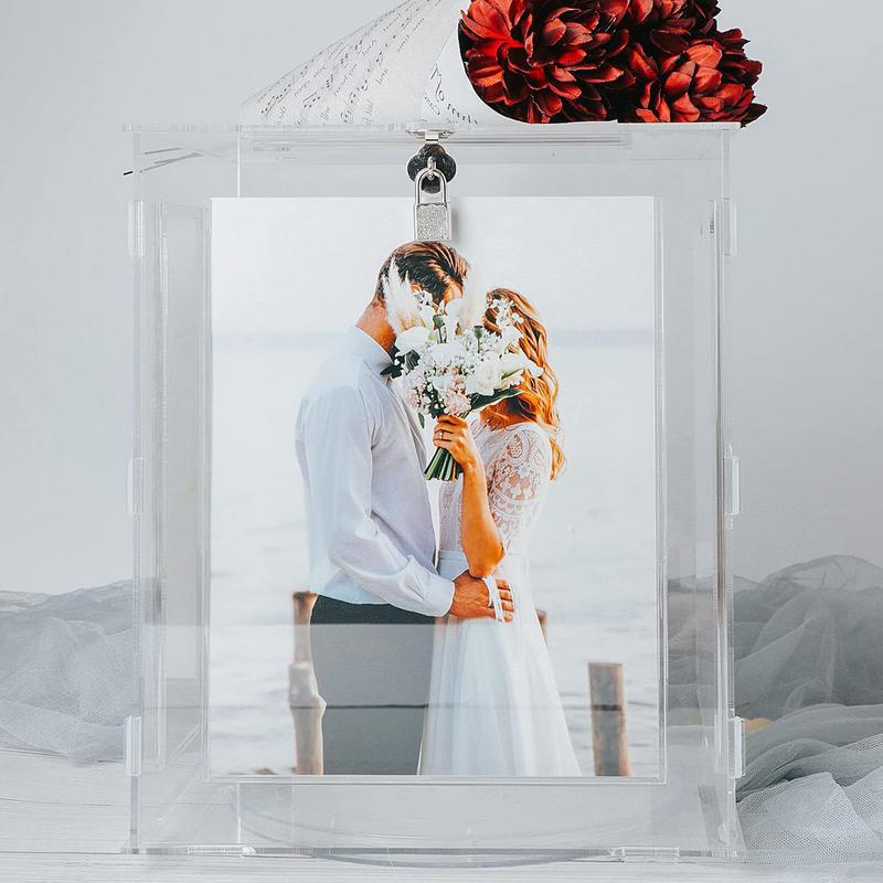 Acrylic Wedding Card Box With  - Card Index Box review and price