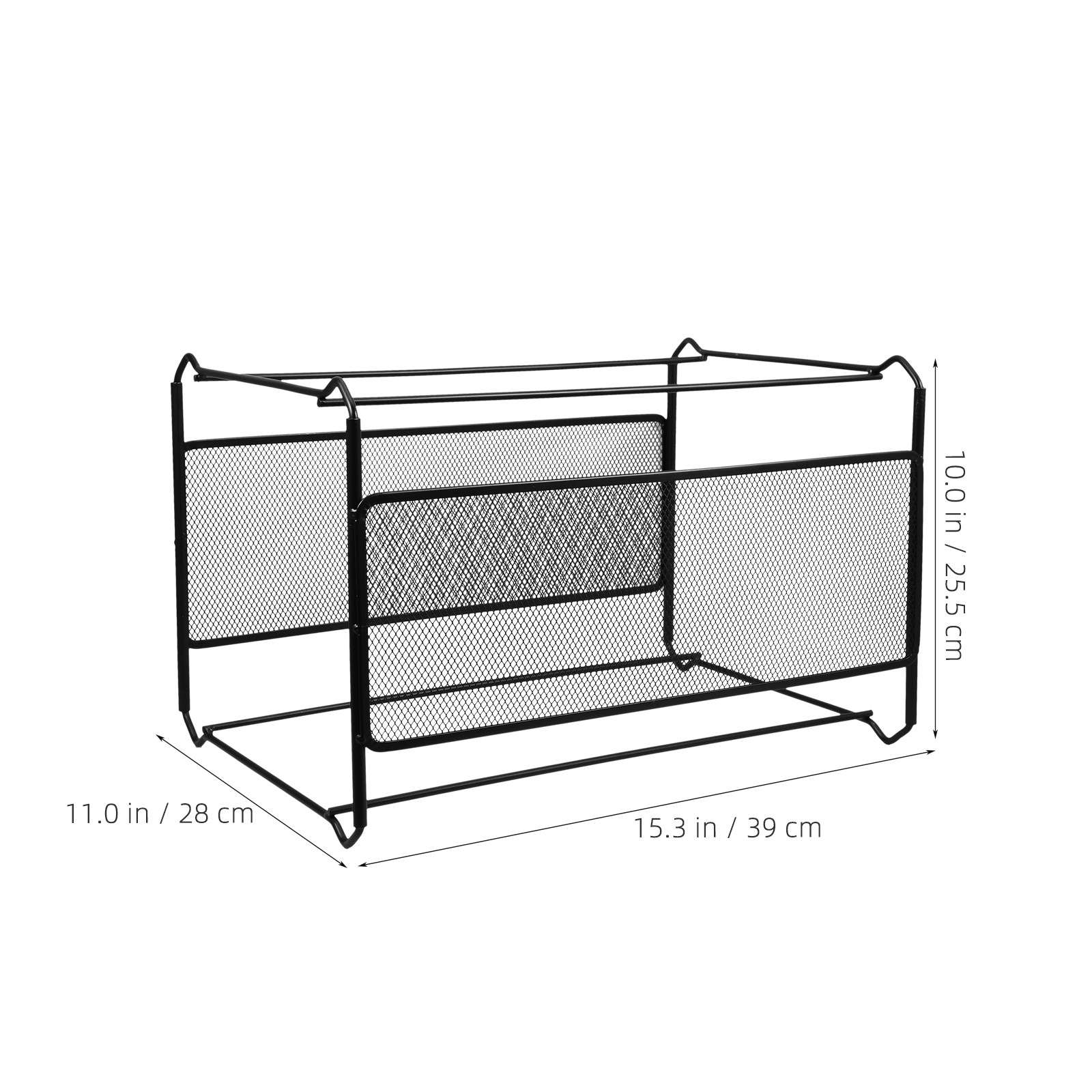 Iron Mesh File Holder Desktop  - Magazine Holder Rack review and price