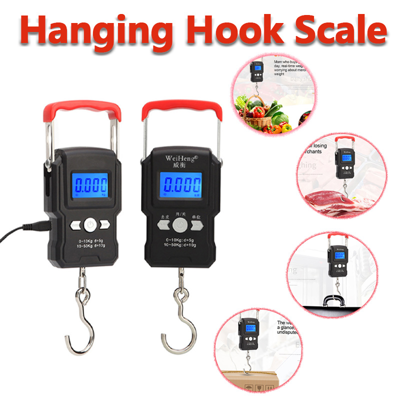 Portable Hanging Hook Scale 50 - Tape Dispenser Weighted review and price