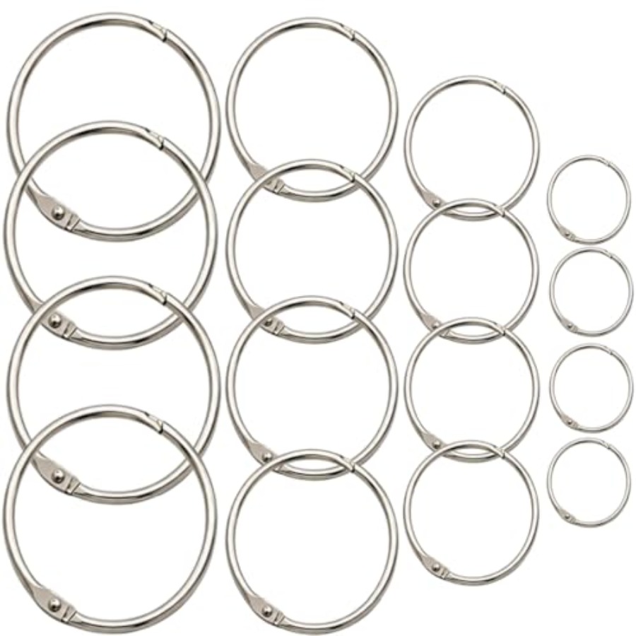 12 Pack Binder Rings, 1 2 3 4  - Card Index Box review and price