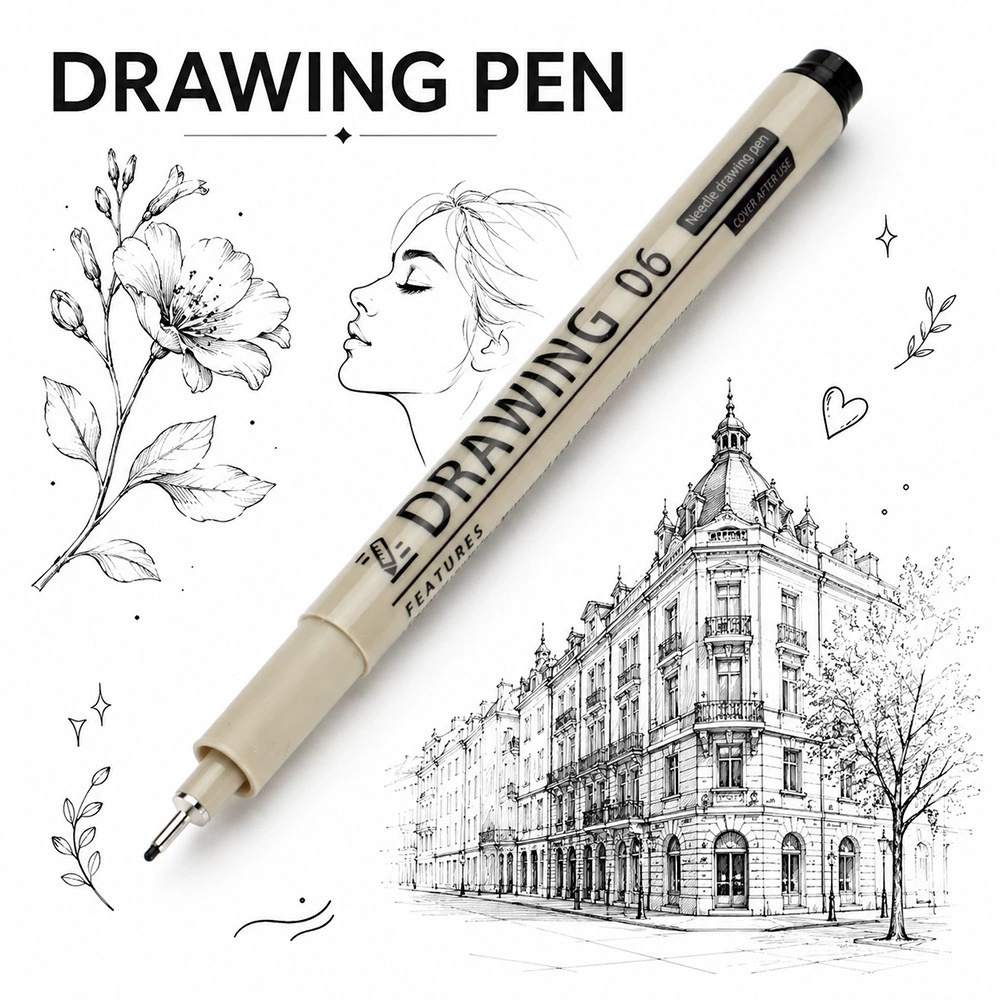 12Pcs Pigment Liner Art Marker - Correction Pen Fine review and price