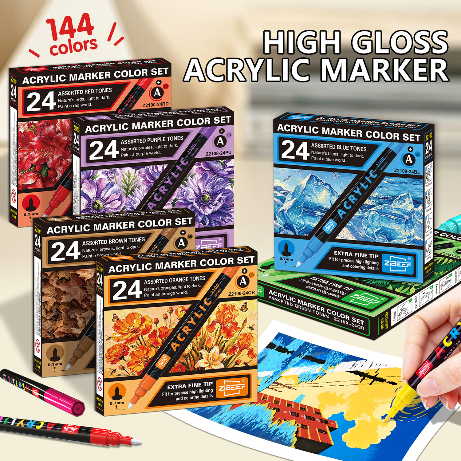 Extra Fine Tip Acrylic Paint P - Correction Pen Fine review and price