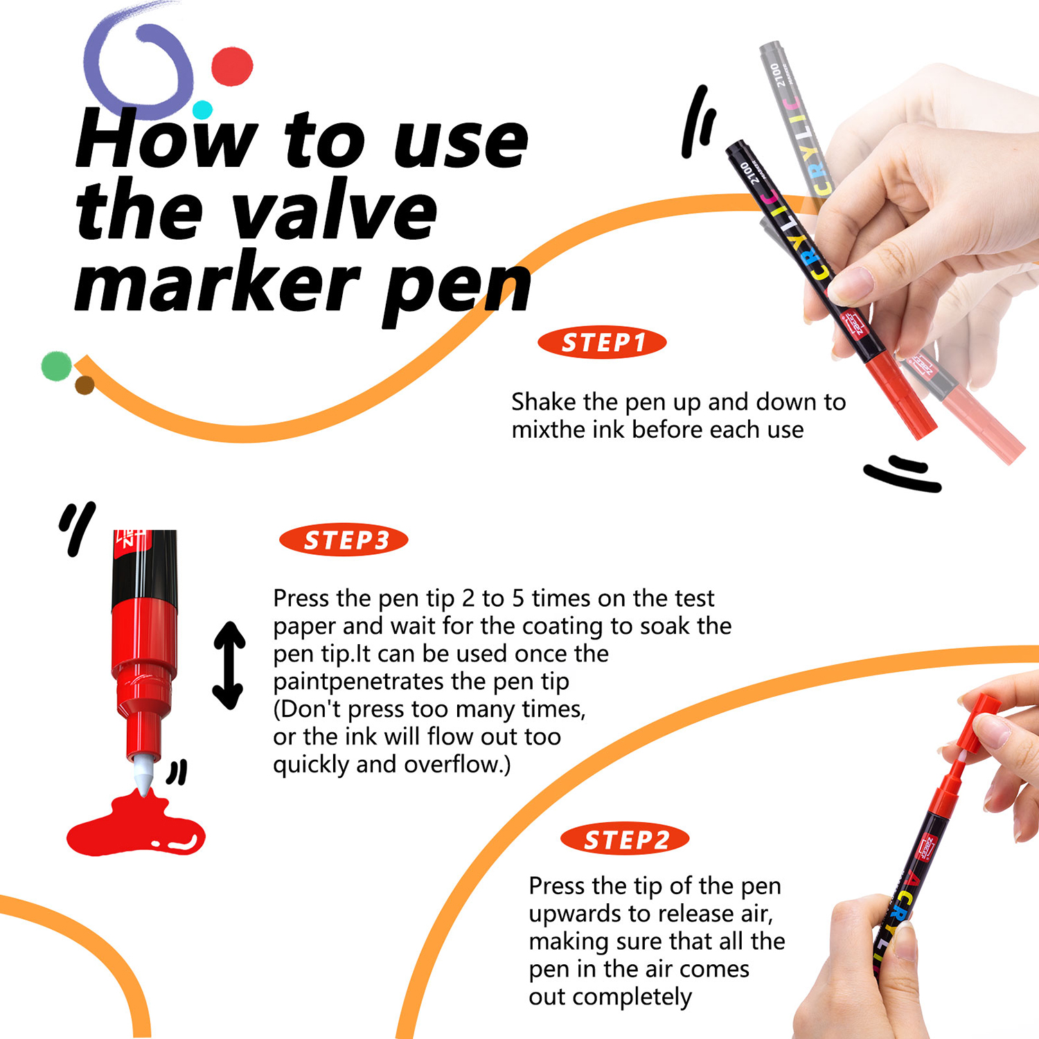 Extra Fine Tip Acrylic Paint P - Correction Pen Fine review and price