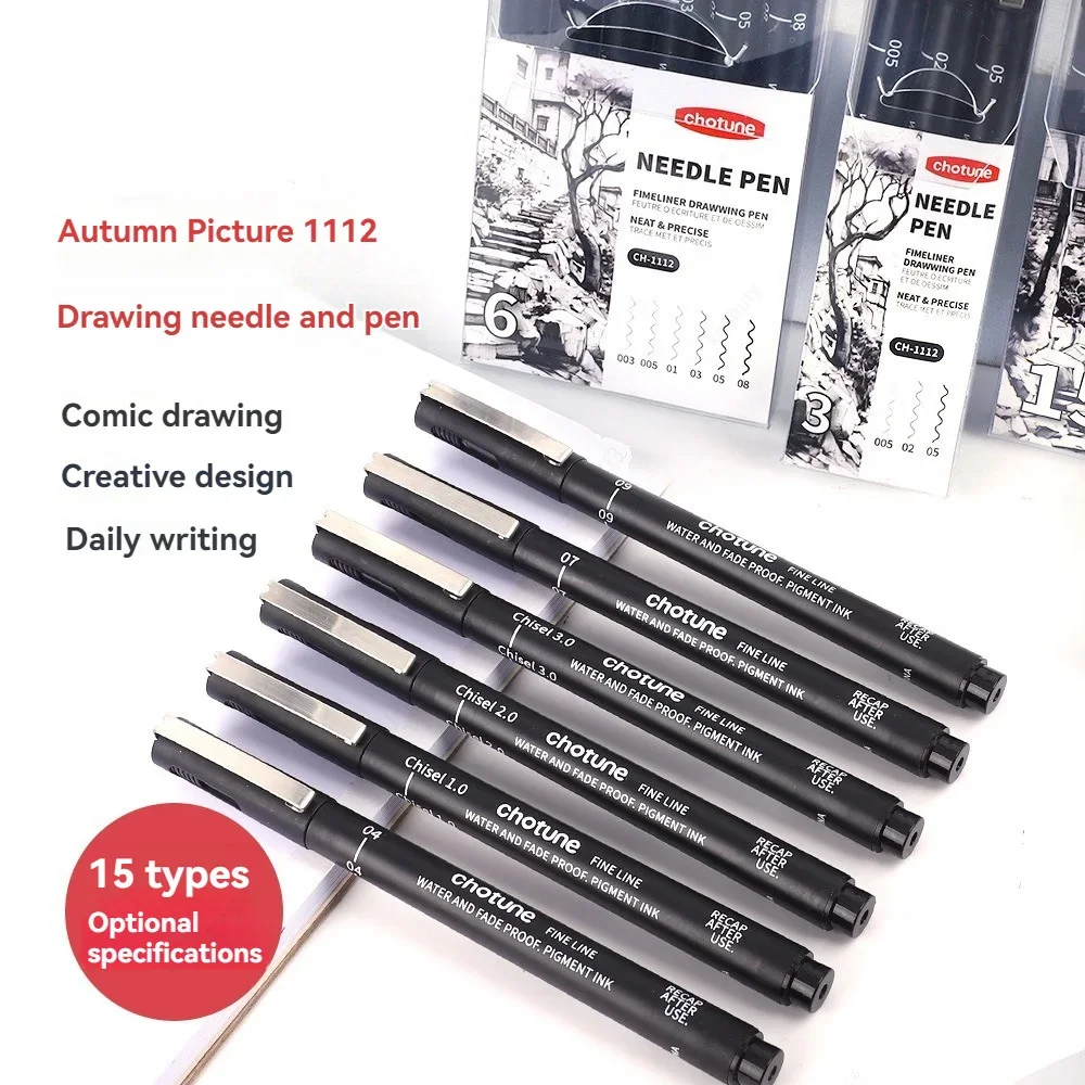 Black Micro Pens,15 Sizes,Wate - Archive Box Set review and price