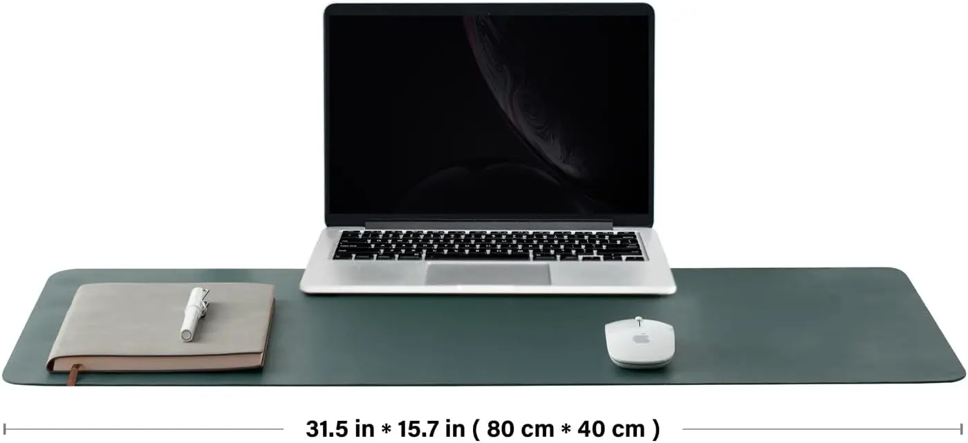 Cork Desk Mat Dual-Sided Desk  - Leather Desk Pad review and price