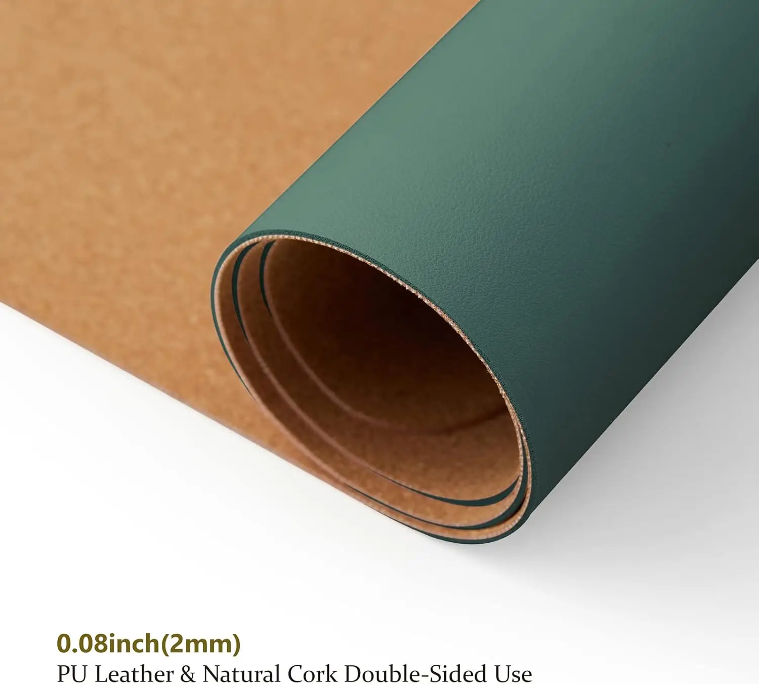 Cork Desk Mat Dual-Sided Desk  - Leather Desk Pad review and price