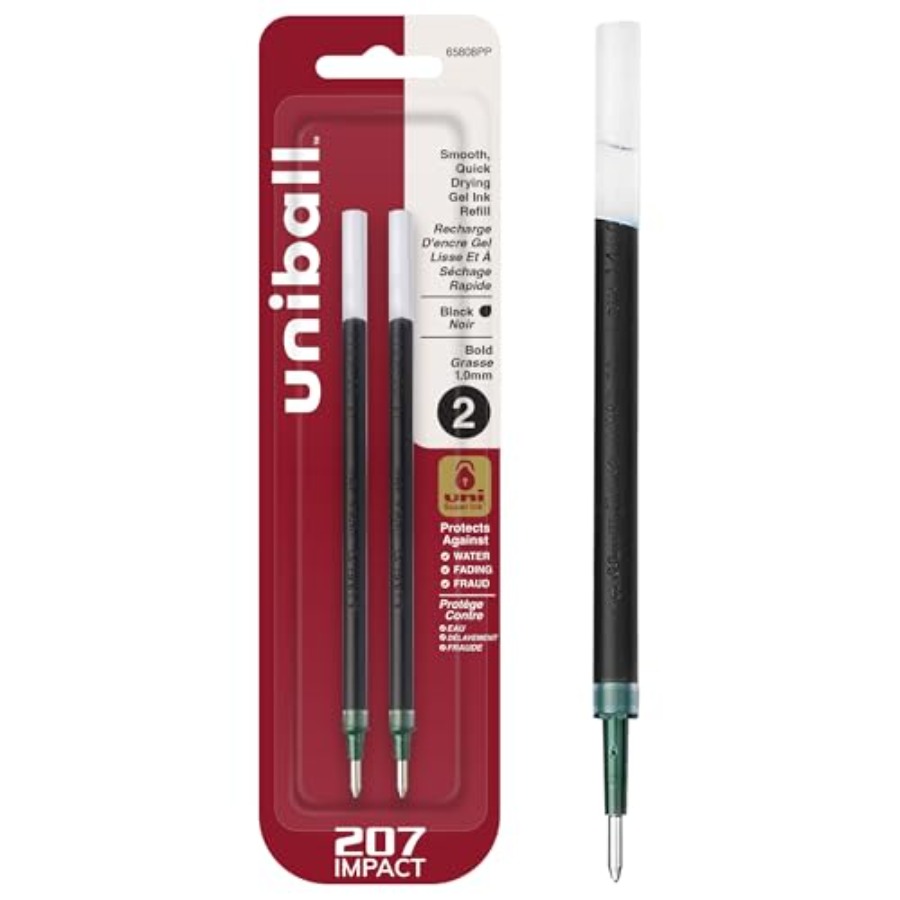 Uniball 207 Gel Pen Refills, B - Gel Refill Pack review and price