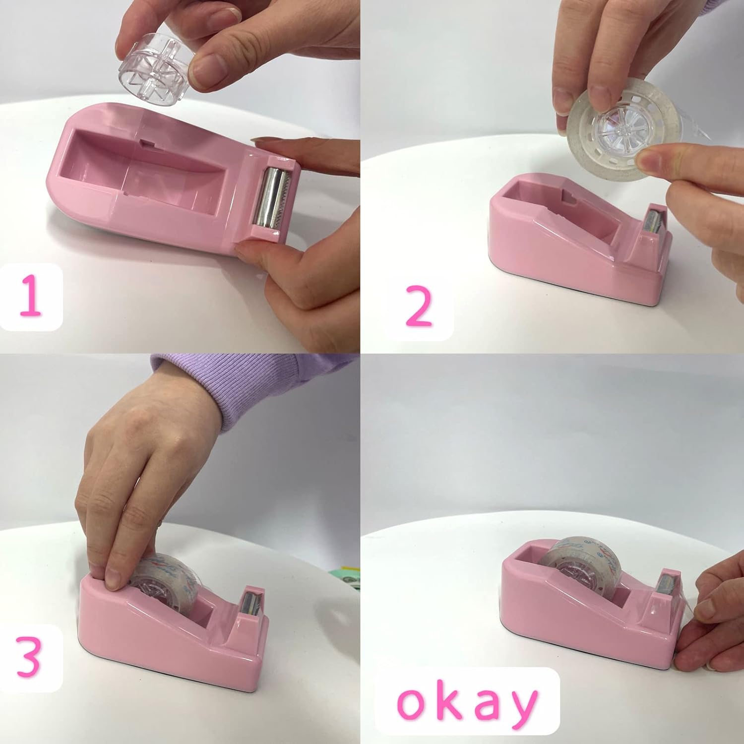 1 PC Desktop Tape Dispenser wi - Tape Dispenser Weighted review and price