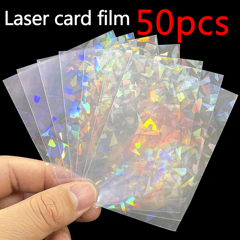 50pcs Soft Trading Laser Card  - Card Index Box review and price
