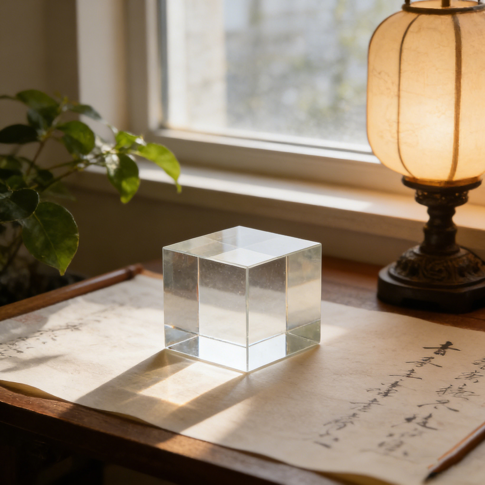 Square Crystal Paperweight Cle - Book Weight Glass review and price
