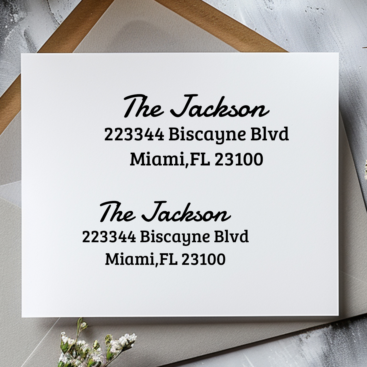 Custom Address Stamp, Return A - Rubber Date Stamp review and price