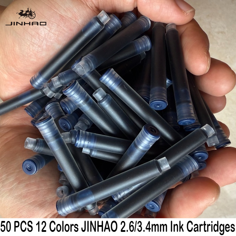 50/12 PCS JINHAO 12 Colors 2.6 - Fountain Pen Bottled Ink review and price