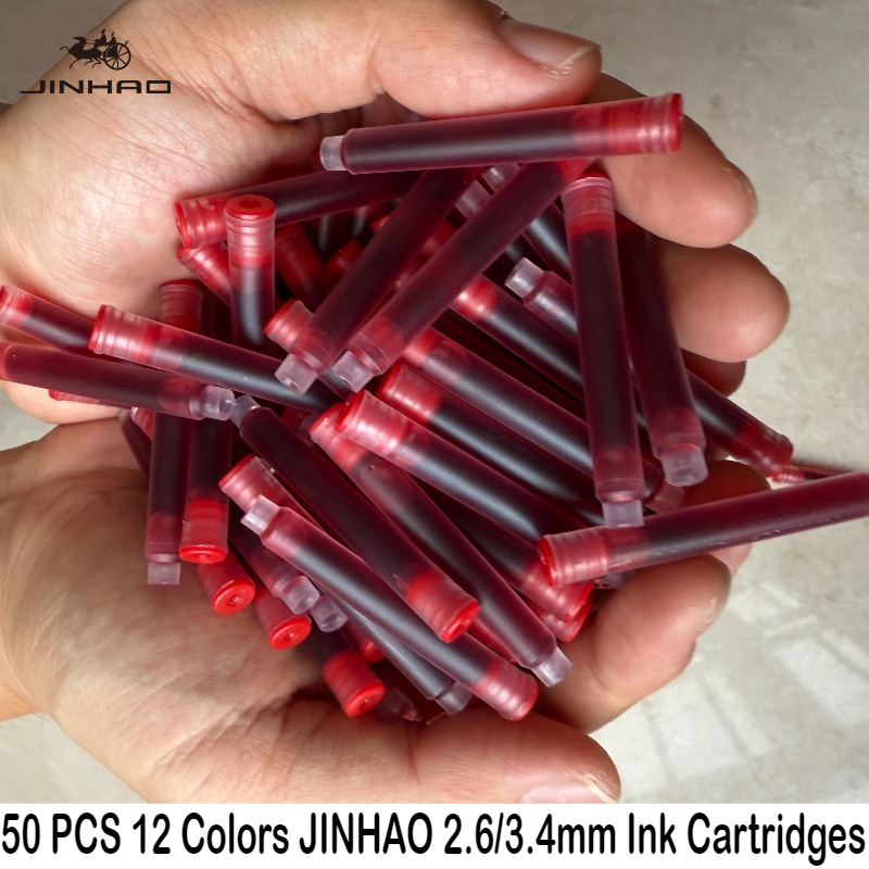 50/12 PCS JINHAO 12 Colors 2.6 - Fountain Pen Bottled Ink review and price