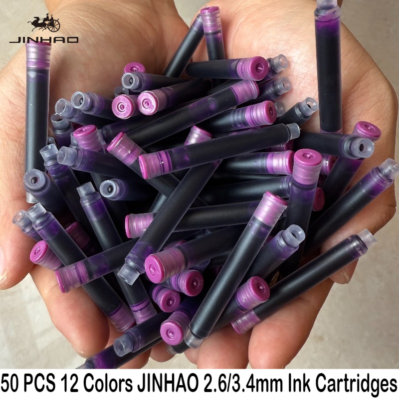 50/12 PCS JINHAO 12 Colors 2.6 - Fountain Pen Bottled Ink review and price