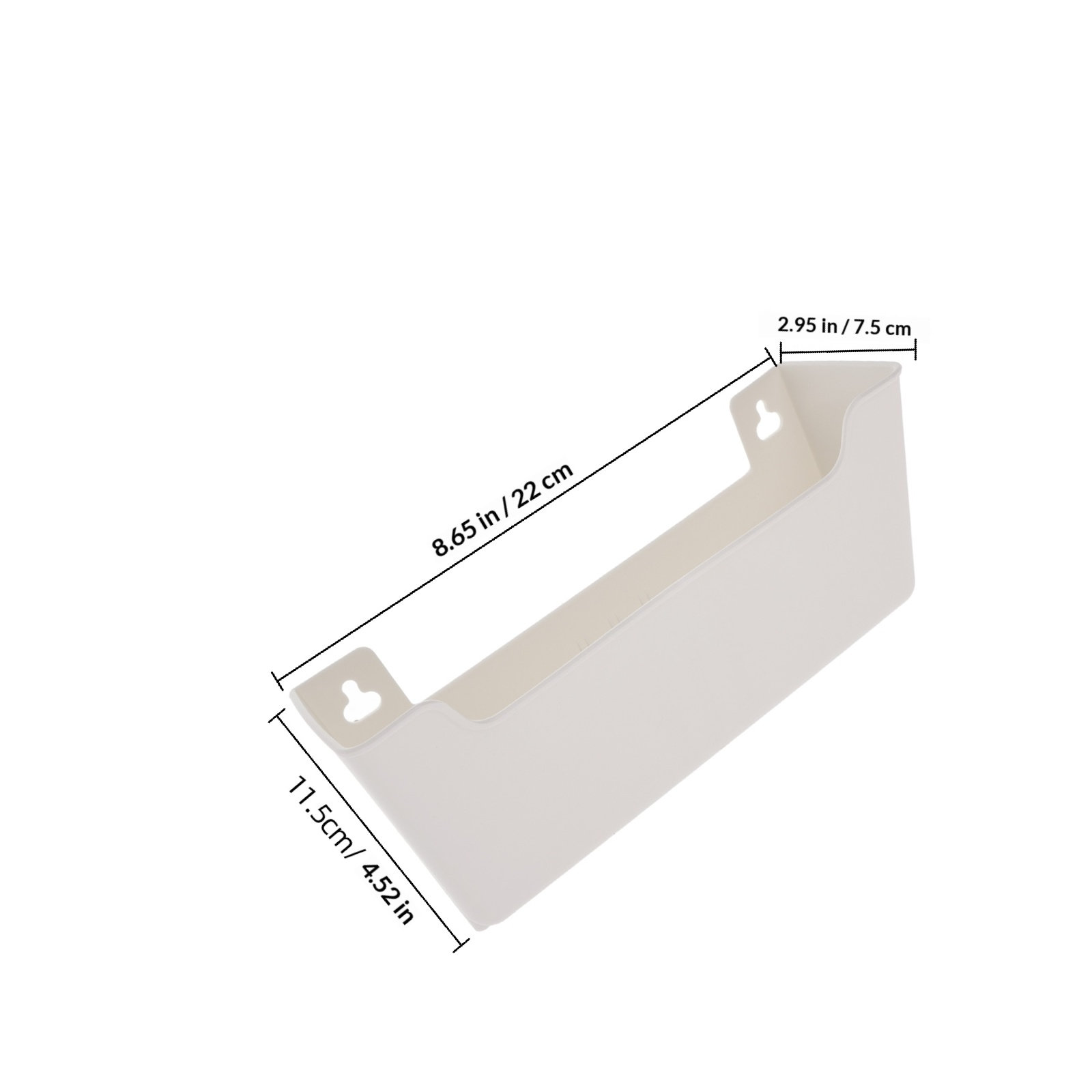 1Set Wall File Organizer Plast - Magazine Holder Rack review and price