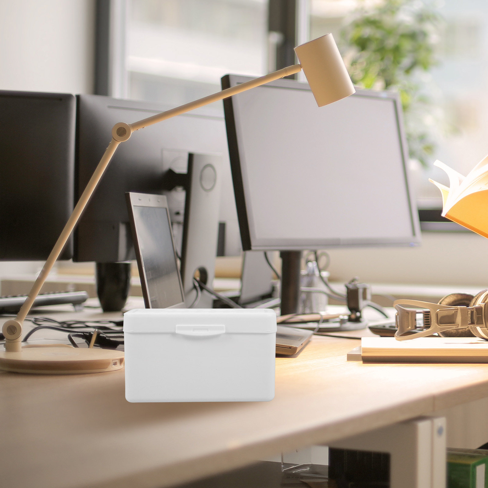 Stylish Desktop Card Storage B - Card Index Box review and price