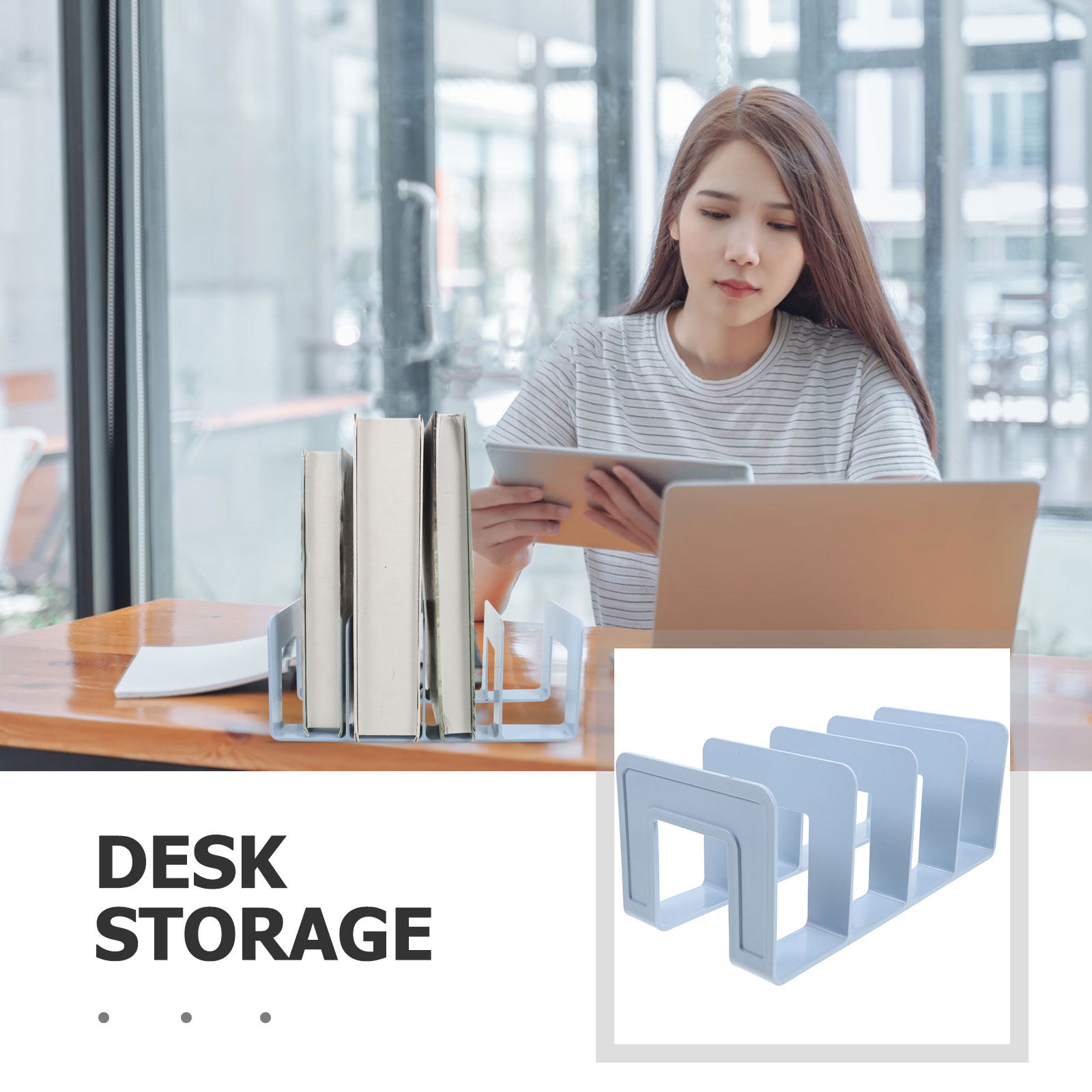 Desktop Office Organizer Book  - Magazine Holder Rack review and price
