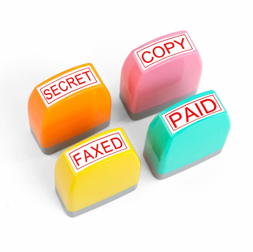 financial seal PAID COPY SCANN - Rubber Date Stamp review and price