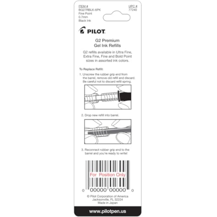 G2 Gel Ink Refills, 0.7 mm,,Pa - Gel Refill Pack review and price
