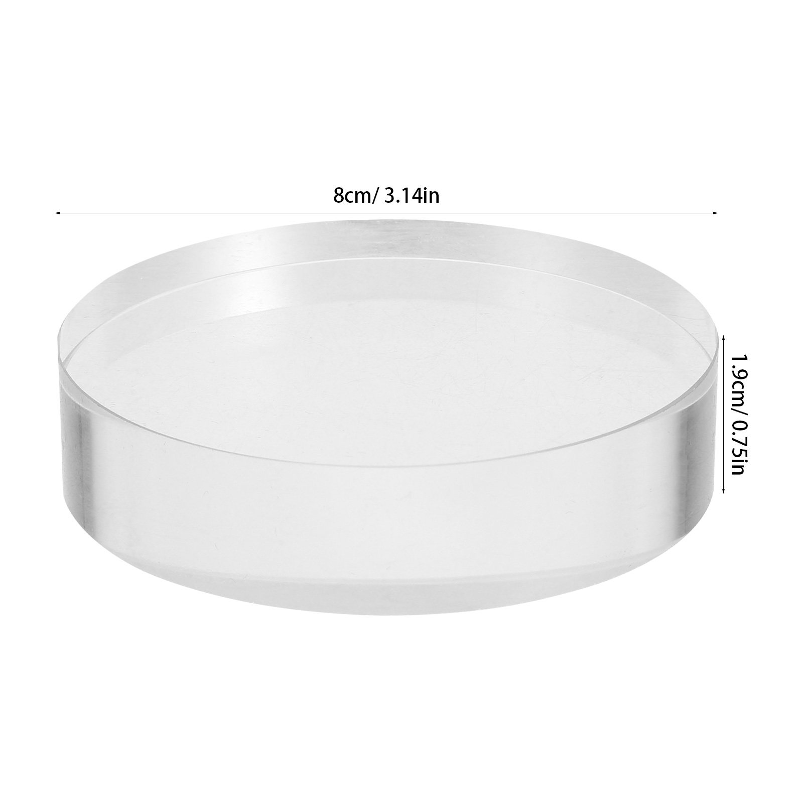 Clear Round Crystal Glass Pape - Paper Weight Crystal review and price
