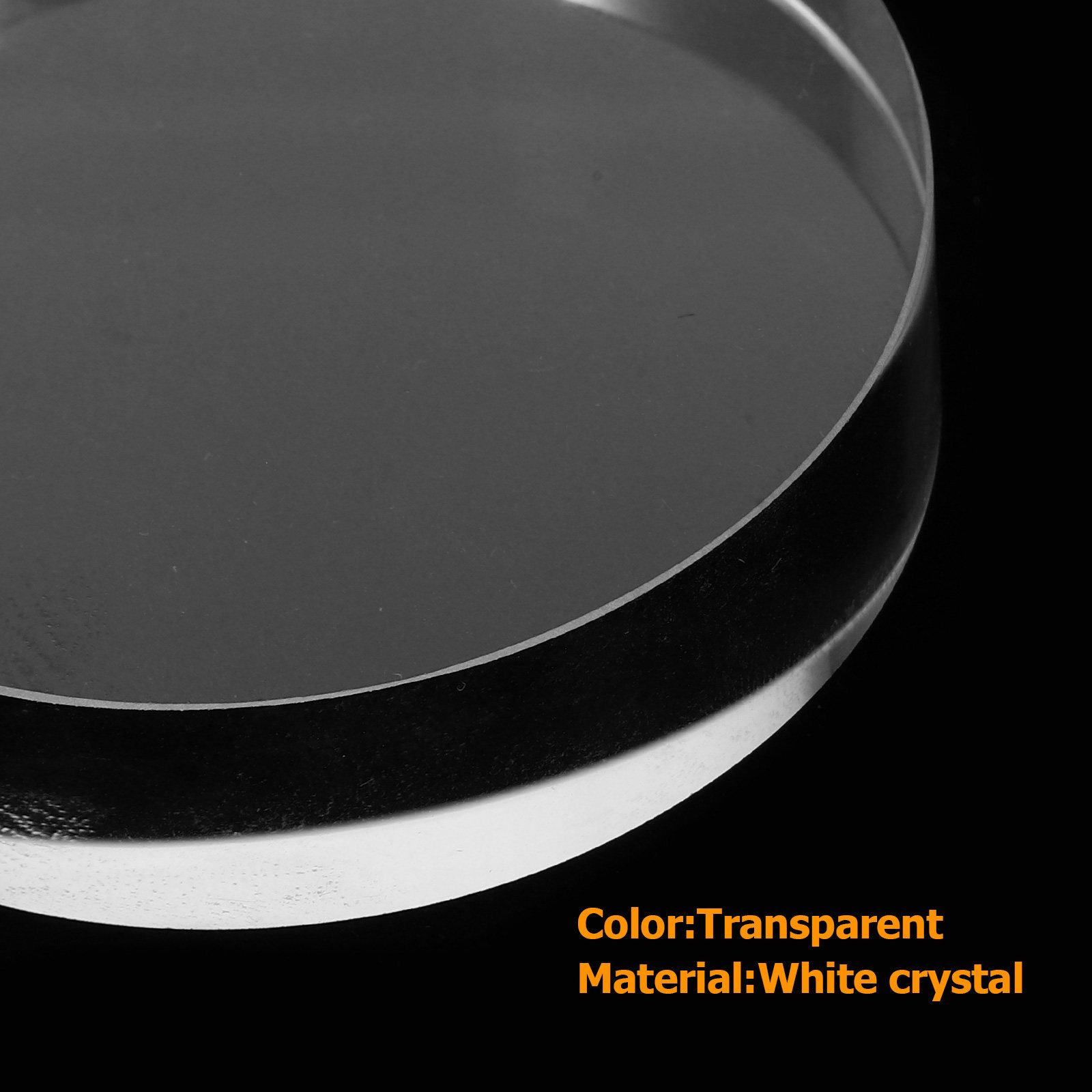 Clear Round Crystal Glass Pape - Paper Weight Crystal review and price