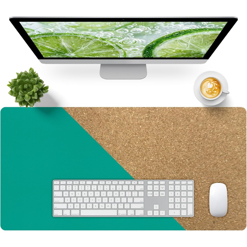 Premium Green Leather Desk Pad - Leather Desk Pad review and price
