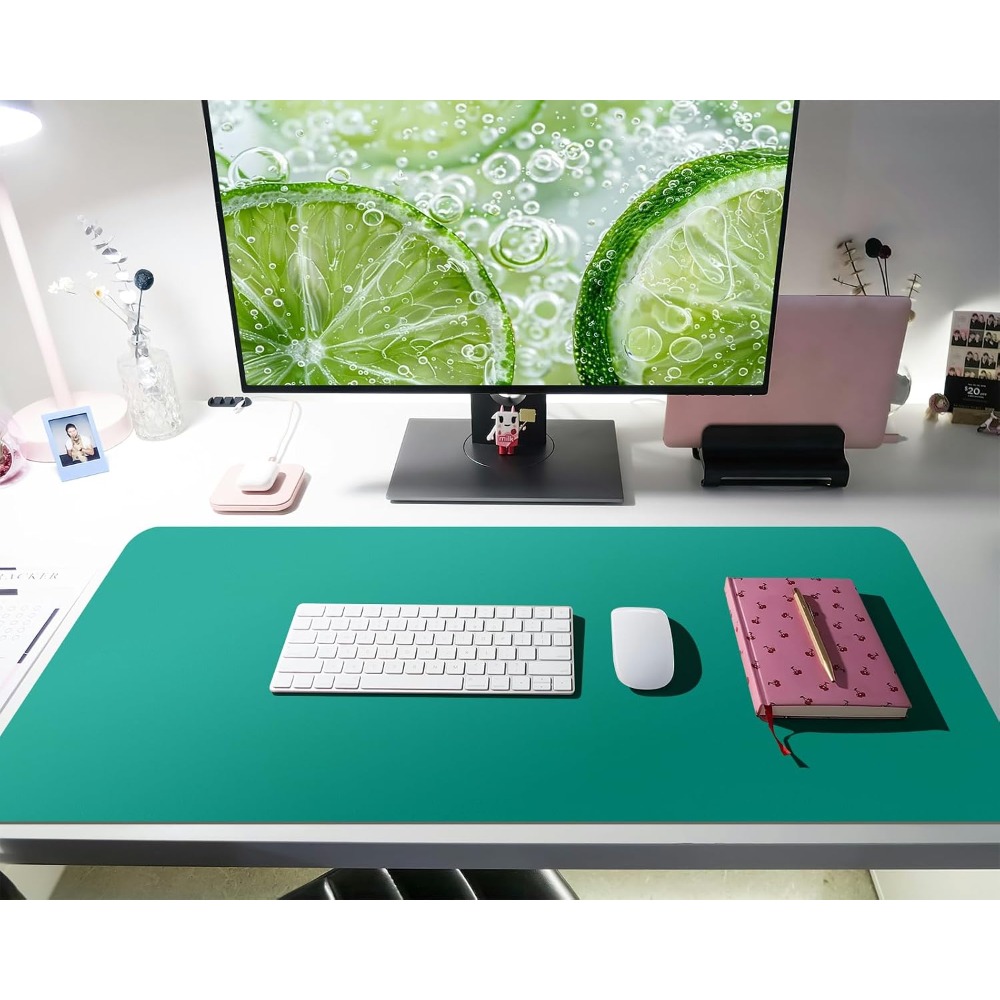 Premium Green Leather Desk Pad - Leather Desk Pad review and price