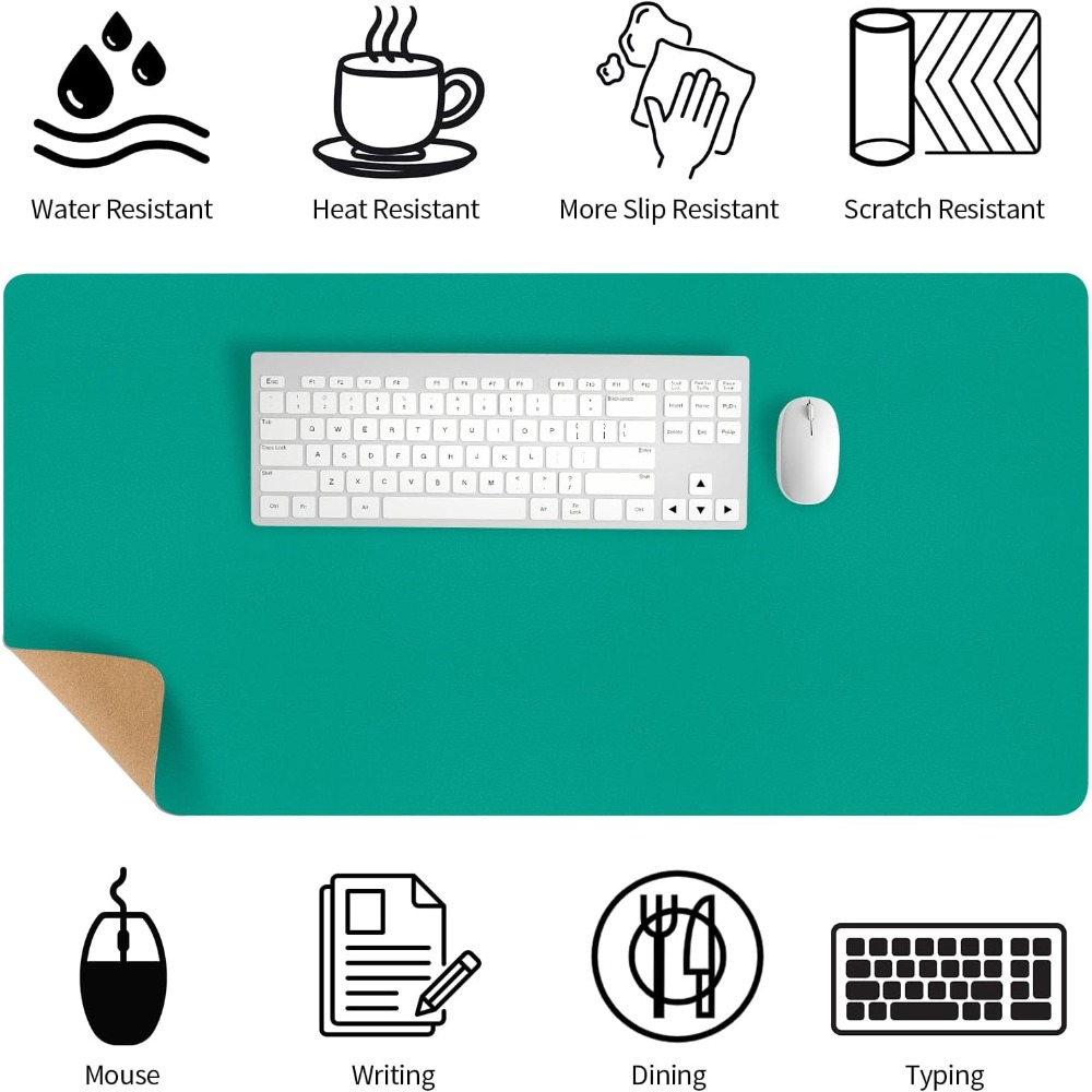 Premium Green Leather Desk Pad - Leather Desk Pad review and price